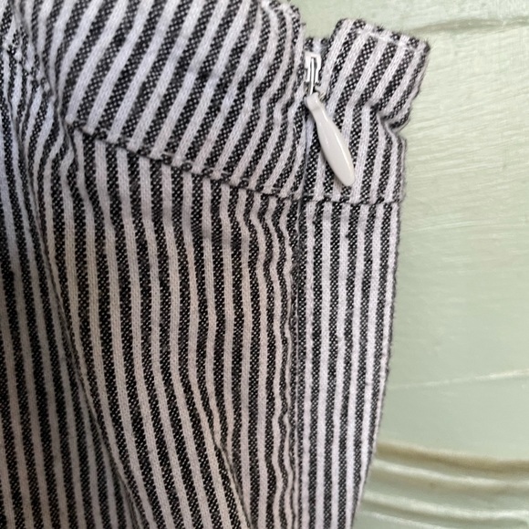 HOLLISTER Black/white Stripe Mini Sundress Sz Medium - Picture 3 of 10